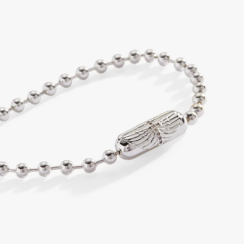 Stylish Wide Bangles for Women-Wings with Cross Barrel Closure Bracelet
