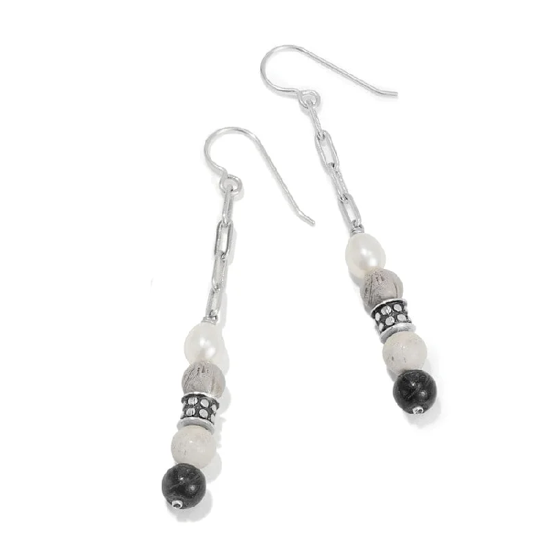 Women's Earrings – Elegant Designs for Every Personality--Pebble Luna French Wire Earrings