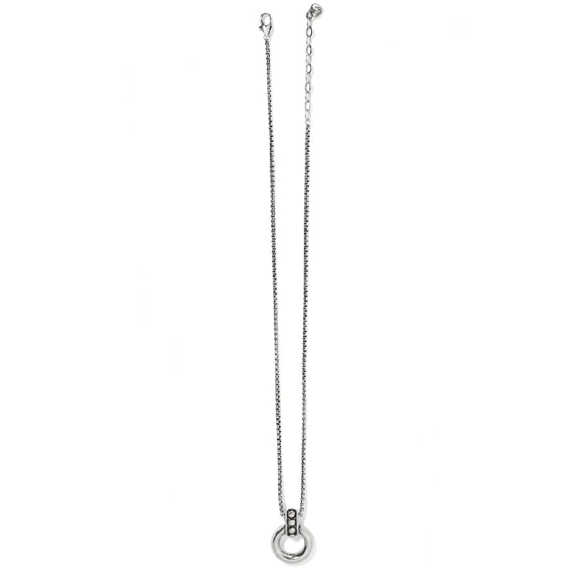 Shop Classic Women's Necklaces & Pendants with a Modern Twist-Pretty Tough Stud Ring Necklace Shop Classic Women's Necklaces & Pendants with a Modern Twist-Pretty Tough Stud Ring Necklace