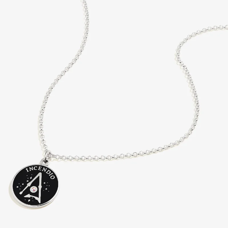 Shop Classic Women's Necklaces & Pendants with a Modern Twist-Harry Potter™ 'Incendio' Necklace, Adjustable Shop Classic Women's Necklaces & Pendants with a Modern Twist-Harry Potter™ 'Incendio' Necklace, Adjustable