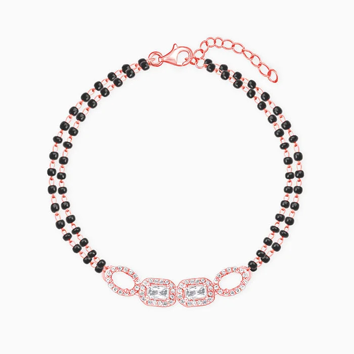 Rose Gold Love In The Air Mangalsutra  Bracelet