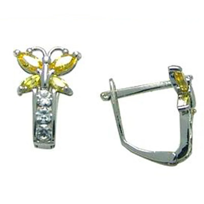 Women's Earrings – Elegant Designs for Every Personality--14kt White Gold Butterfly November Birthstone Leverback Earrings Women's Earrings – Elegant Designs for Every Personality--14kt White Gold Butterfly November Birthstone Leverback Earrings