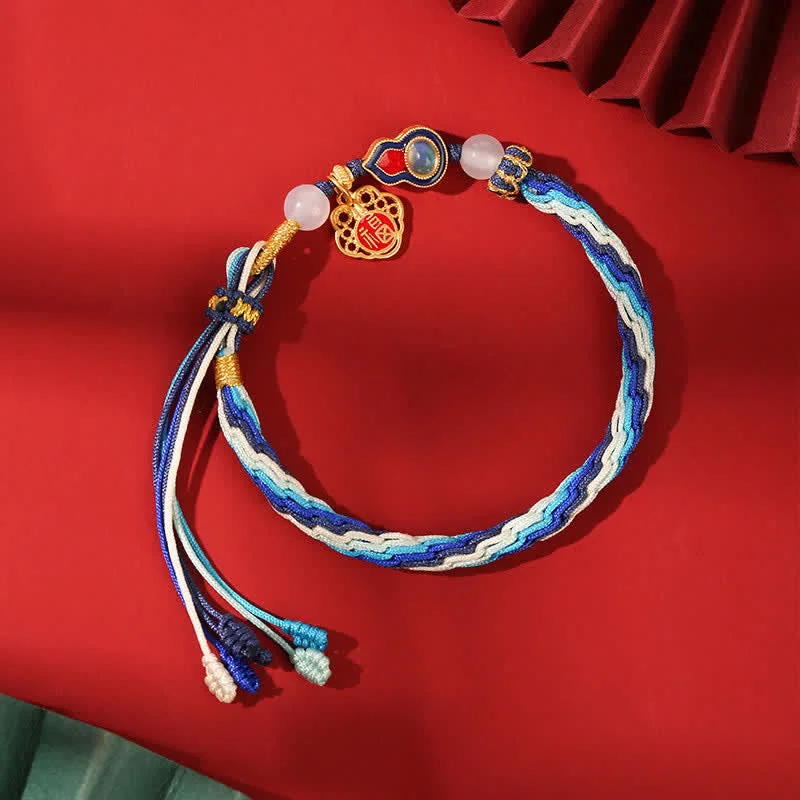 Trendy Beaded Bracelets for Men-Buddha Stones 925 Sterling Silver Handmade Gourd Blessing String Reincarnation Knot Bracelet Trendy Beaded Bracelets for Men-Buddha Stones 925 Sterling Silver Handmade Gourd Blessing String Reincarnation Knot Bracelet