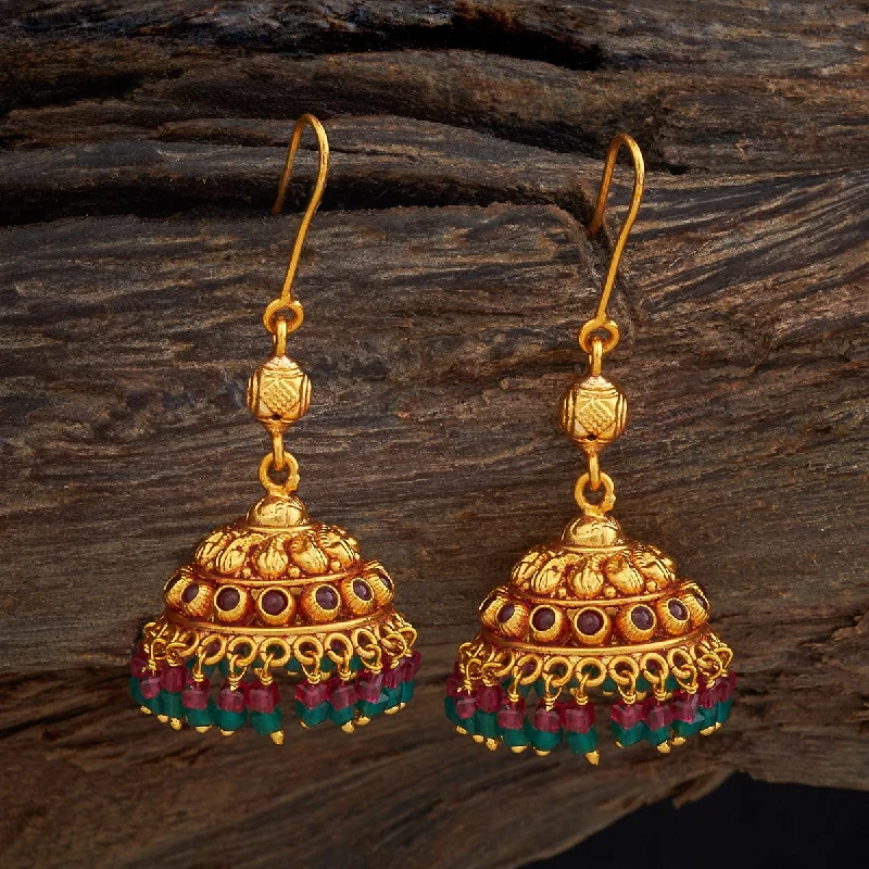 Women's Earrings – Elegant Designs for Every Personality--Silver Temple Earring 181728