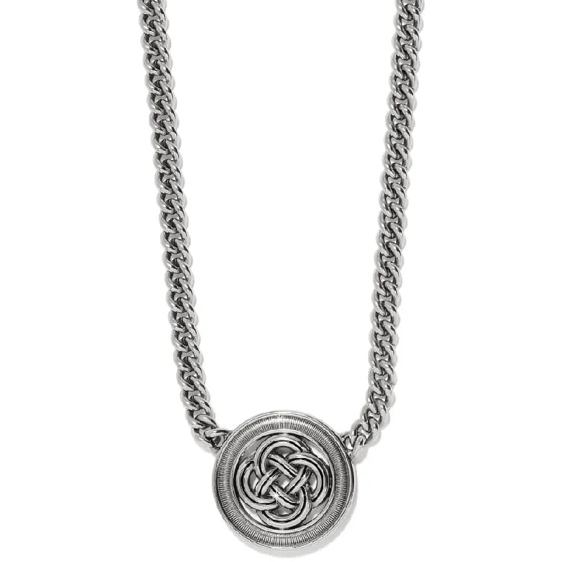 Shop Classic Women's Necklaces & Pendants with a Modern Twist-Interlok Bold Medallion Necklace Shop Classic Women's Necklaces & Pendants with a Modern Twist-Interlok Bold Medallion Necklace