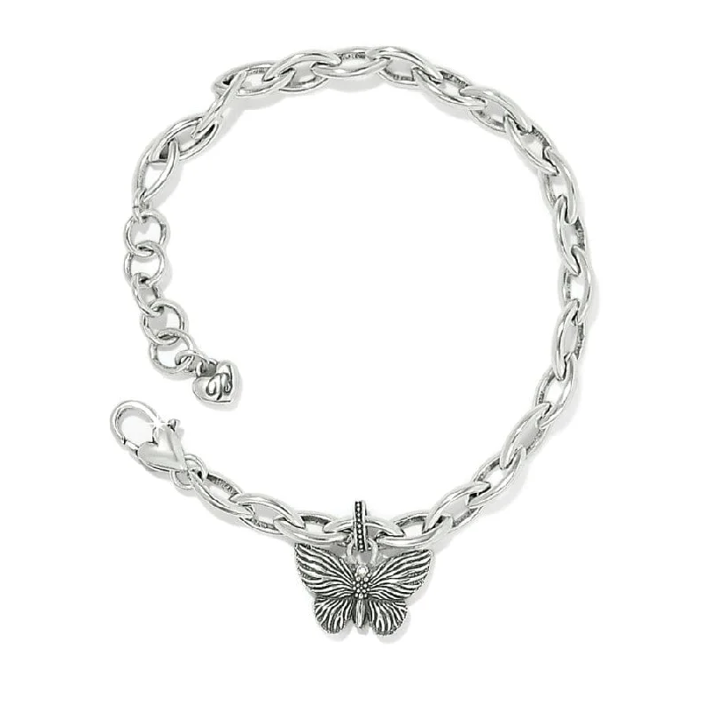 Colorful Enamel Bangles for Women-Bloom Butterfly Petite Bracelet