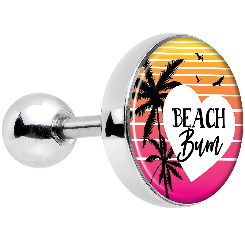 Women's Earrings – Elegant Designs for Every Personality--16 Gauge 1/4 Tropical Paradise Beach Bum Tragus Cartilage Earring Women's Earrings – Elegant Designs for Every Personality--16 Gauge 1/4 Tropical Paradise Beach Bum Tragus Cartilage Earring