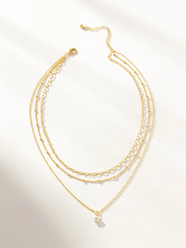 Shop Classic Women's Necklaces & Pendants with a Modern Twist-Flower Pendant Necklace Shop Classic Women's Necklaces & Pendants with a Modern Twist-Flower Pendant Necklace