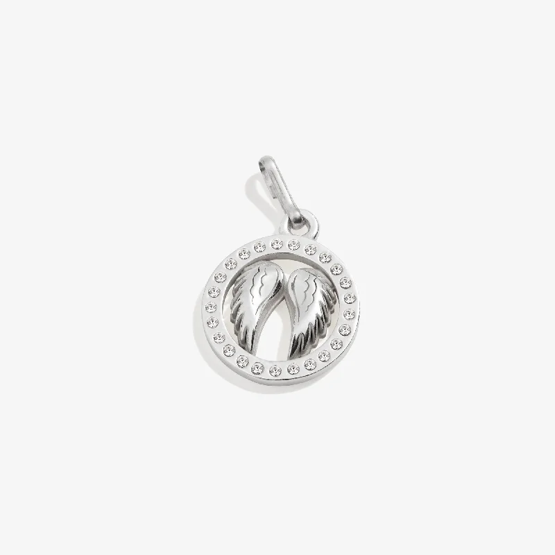 Shop Classic Women's  Necklaces & Pendants with a Modern Twist-Pavè Angel Wings Charm