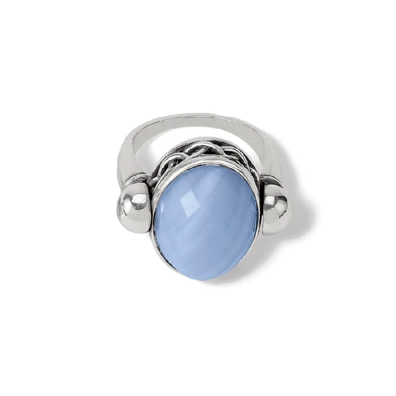 Chic Women's Rings for Fashion-Forward Looks-Blue Moon Ring
