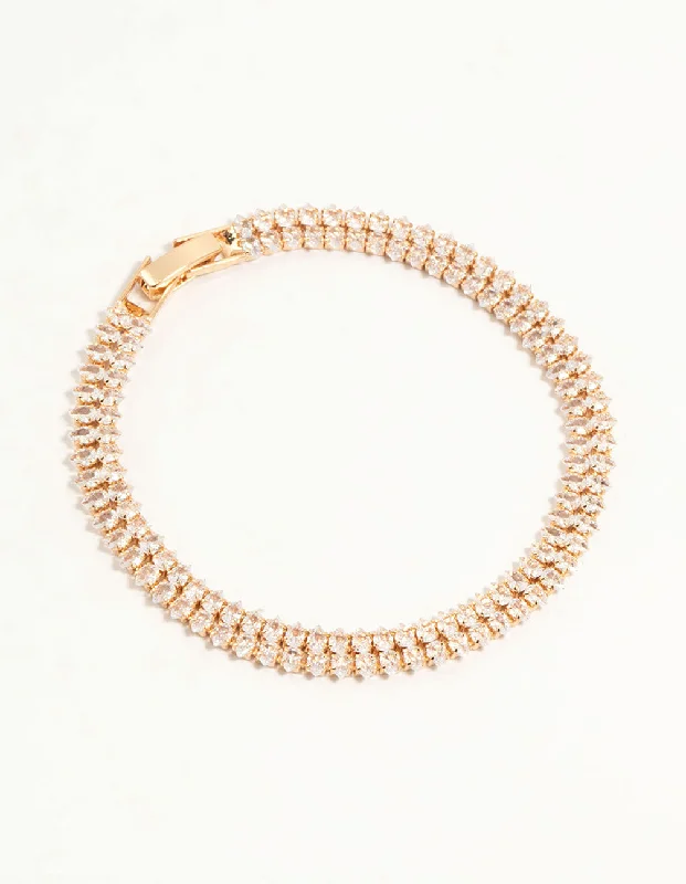 Handcrafted Wooden Bangles for Women-Gold Fine Marquise Cubic Zirconia Layered Row Bracelet Handcrafted Wooden Bangles for Women-Gold Fine Marquise Cubic Zirconia Layered Row Bracelet