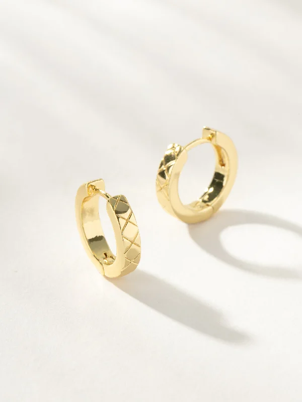 Women's Earrings – Elegant Designs for Every Personality--Crossover Huggies