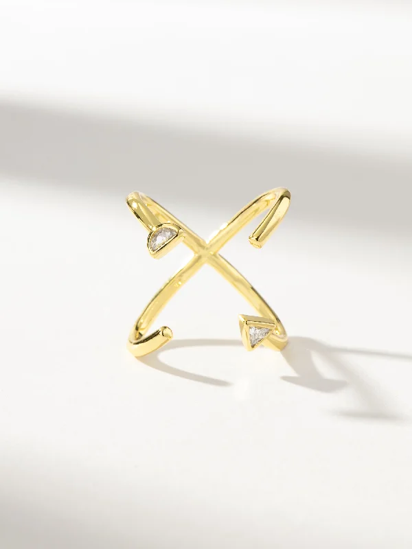 Chic Women's Rings for Fashion-Forward Looks-All Angles Arrow Ring