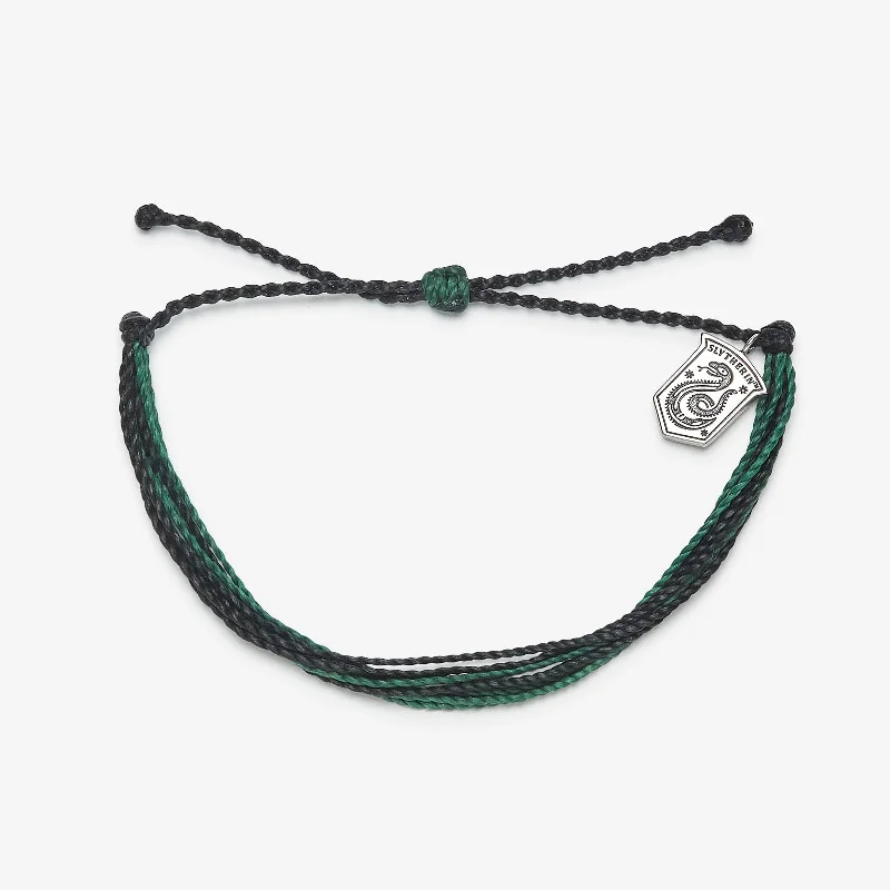 Minimalist Metal Bracelets for Men-Original Slytherin™ Charm Bracelet