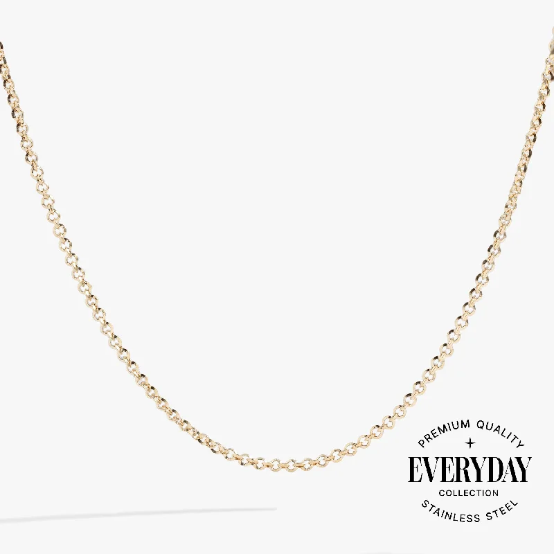 Shop Classic Women's  Necklaces & Pendants with a Modern Twist-Faceted Rolo Charm & Layering Necklace