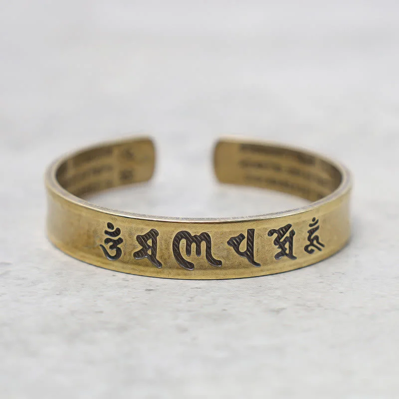 Unique Handcrafted Bangles for Women-Buddha Stones Tibetan Buddha Mantra Bracelet