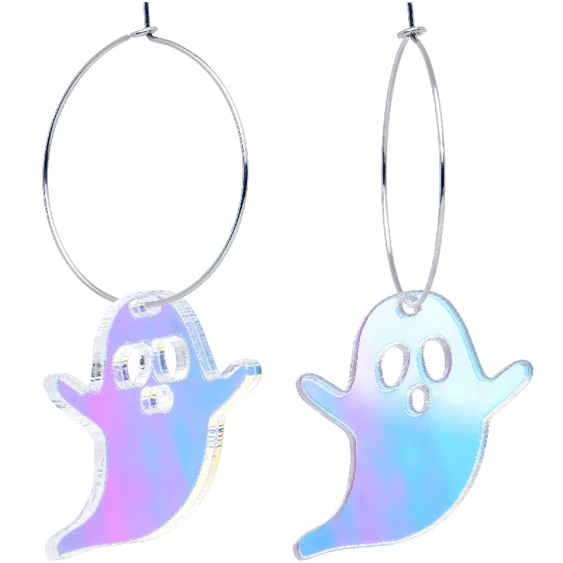 Women's Earrings – Elegant Designs for Every Personality--Acrylicious Haunting Ghost Hoop Earrings Women's Earrings – Elegant Designs for Every Personality--Acrylicious Haunting Ghost Hoop Earrings