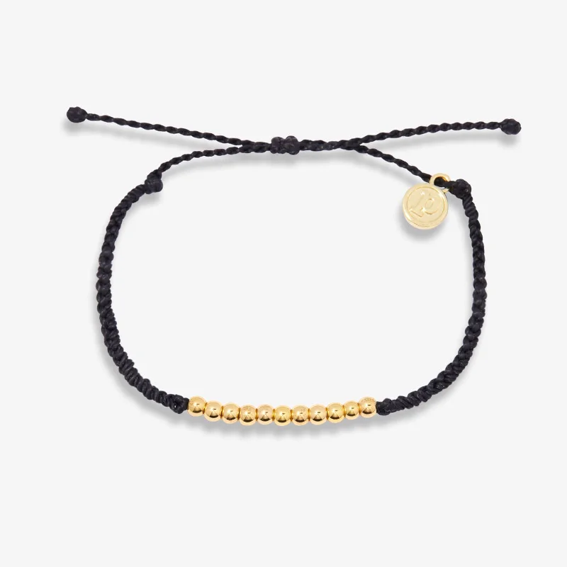 Traditional Gold Bangles for Wedding-Harper Bead String Bracelet