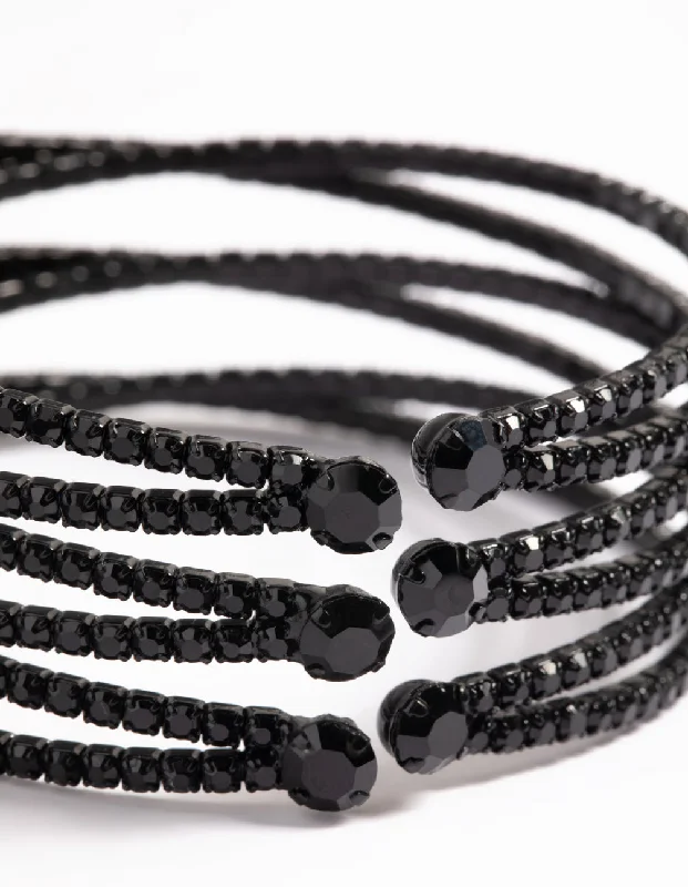 Fashion-forward Bangles for Women-Zig Zag Open Cuff Bracelet