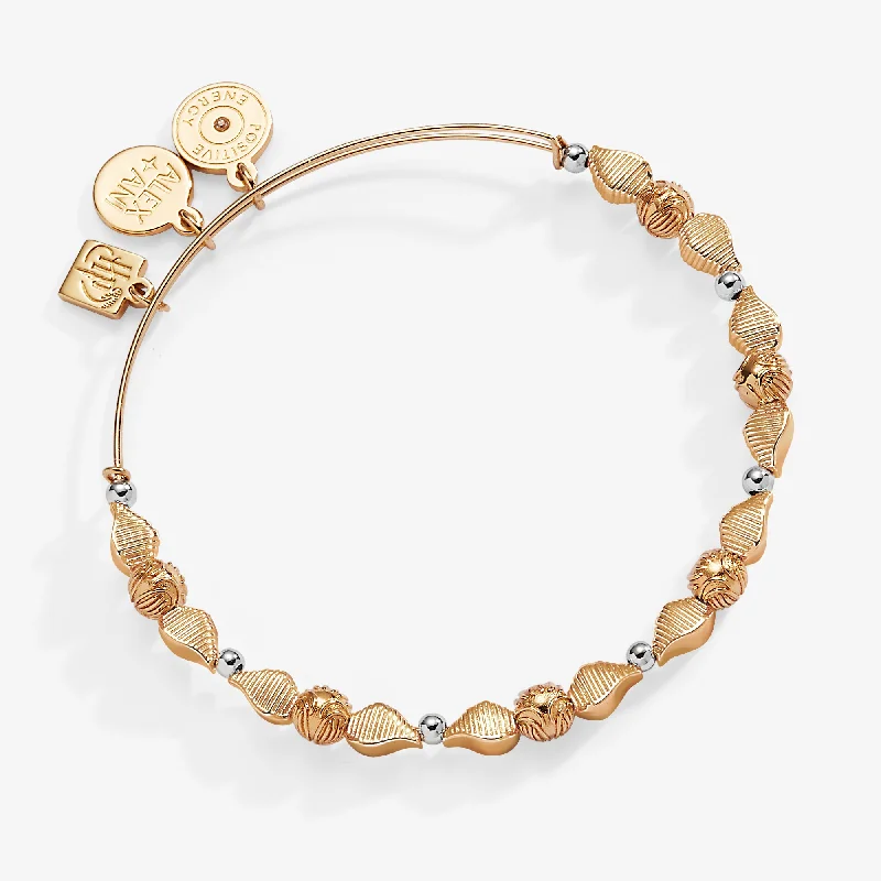 Customized Gold Bangles for Women-Harry Potter™ Golden Snitch Beaded Bangle