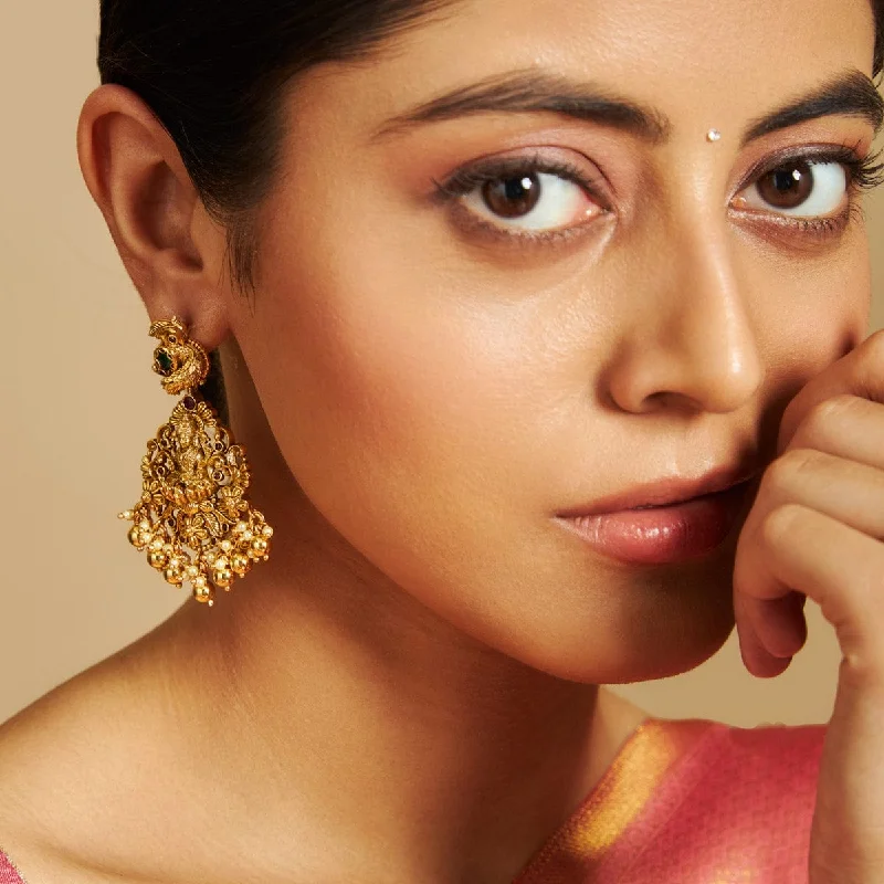 Women's Earrings – Elegant Designs for Every Personality--Silver Temple Earring 161757 Women's Earrings – Elegant Designs for Every Personality--Silver Temple Earring 161757