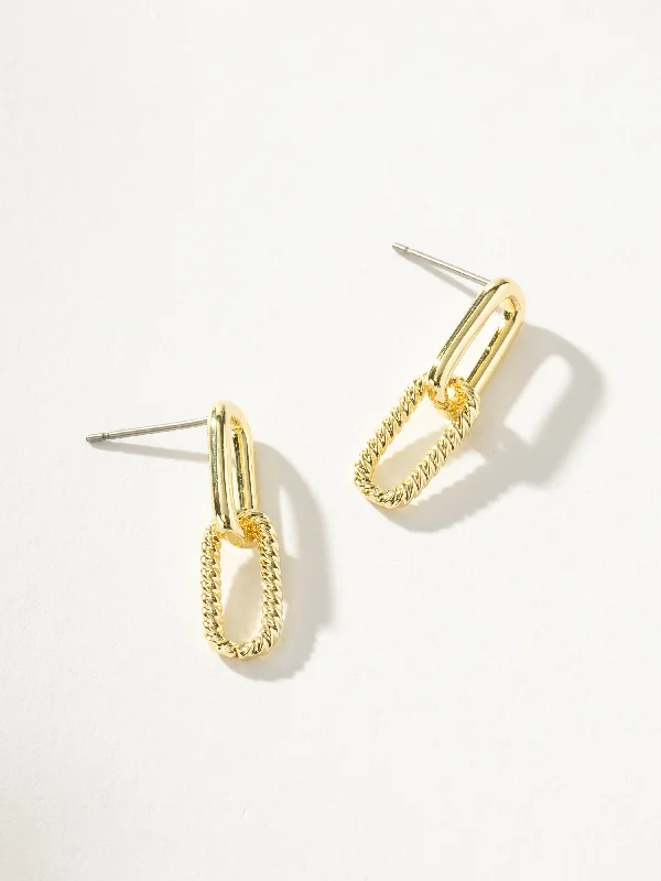 Women's Earrings – Elegant Designs for Every Personality--Linked Chain Earrings