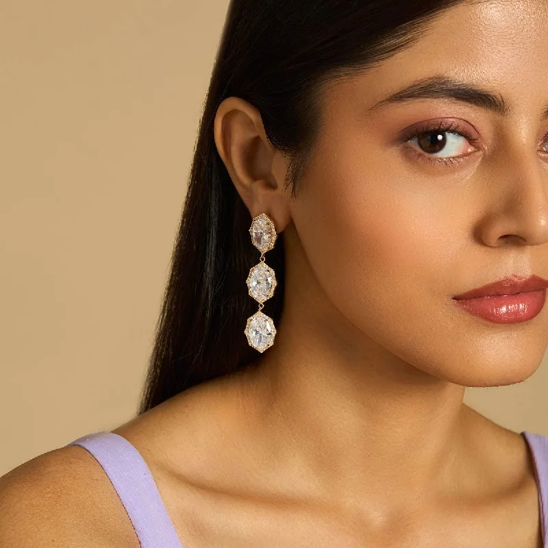 Women's Earrings – Elegant Designs for Every Personality--Zircon Earring 175194