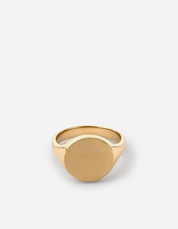 Top Men's Rings – Crafted for Every Style  Wells Signet Ring, Gold Vermeil
