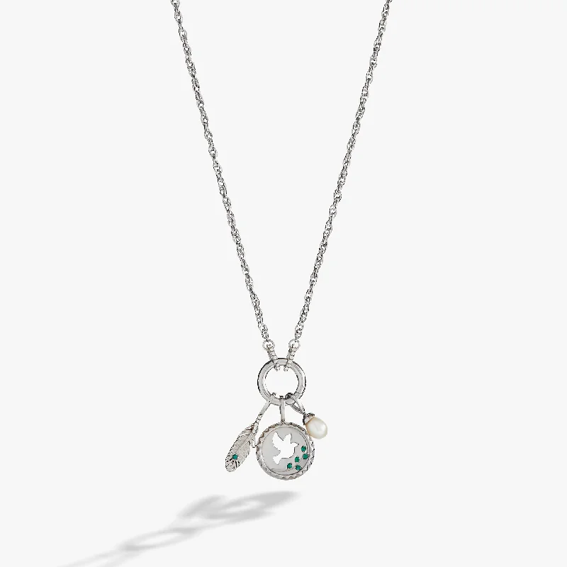 Shop Classic Women's Necklaces & Pendants with a Modern Twist-Hope Trio Interchangeable Charm Necklace Shop Classic Women's Necklaces & Pendants with a Modern Twist-Hope Trio Interchangeable Charm Necklace