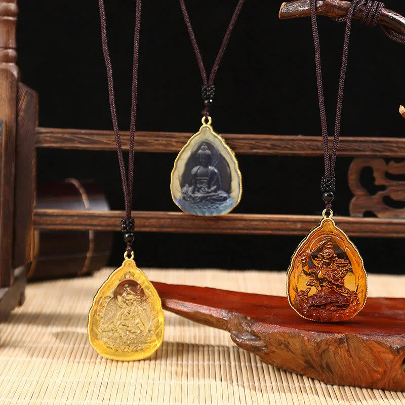 Shop Classic Women's Necklaces & Pendants with a Modern Twist-Buddha Stones Tibetan Buddha Liuli Crystal Serenity Necklace Pendant Shop Classic Women's Necklaces & Pendants with a Modern Twist-Buddha Stones Tibetan Buddha Liuli Crystal Serenity Necklace Pendant