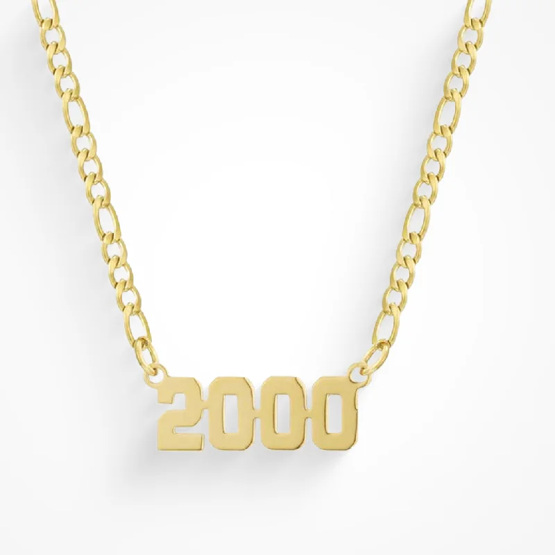 Shop Classic Women's Necklaces & Pendants with a Modern Twist-Custom/Personalized Number Nameplate Necklace Shop Classic Women's Necklaces & Pendants with a Modern Twist-Custom/Personalized Number Nameplate Necklace
