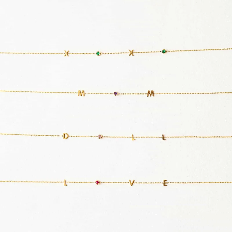 Shop Classic Women's  Necklaces & Pendants with a Modern Twist-Word Spell Necklace