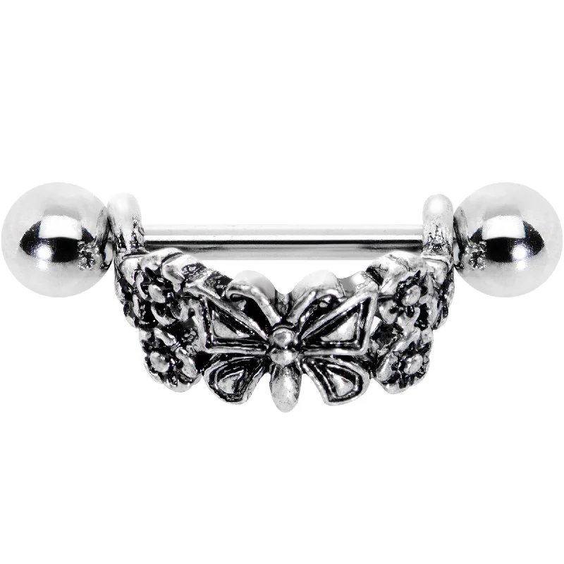 Women's Earrings – Elegant Designs for Every Personality--16 Gauge 9/16 Dragonfly Garden Helix Cuff Cartilage Earring