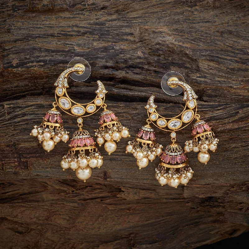 Women's Earrings – Elegant Designs for Every Personality--Kundan Earring 178310