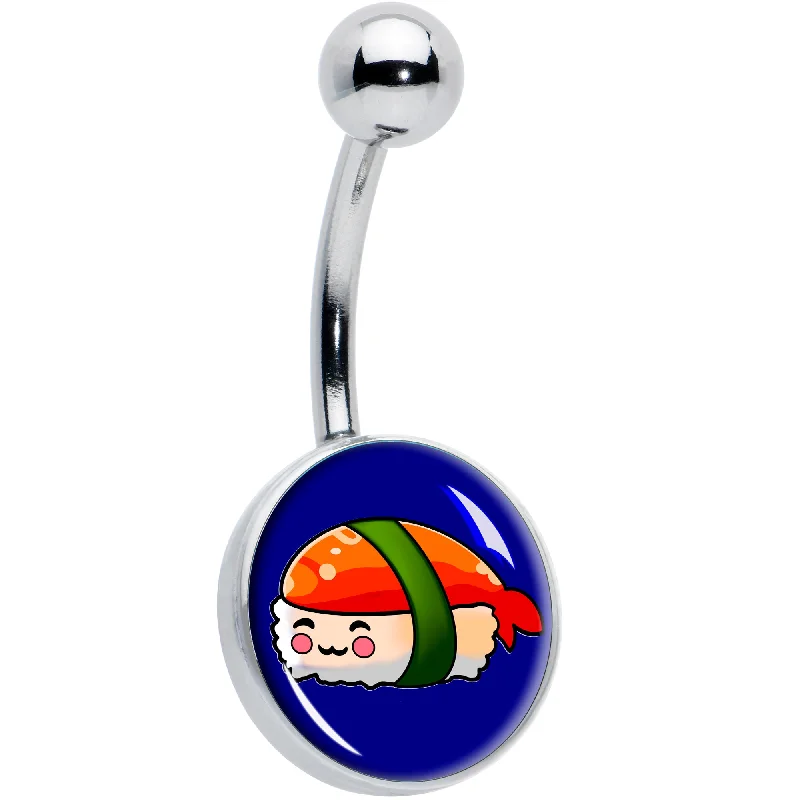 Belly Rings for a Polished Look -Sushi Belly Ring