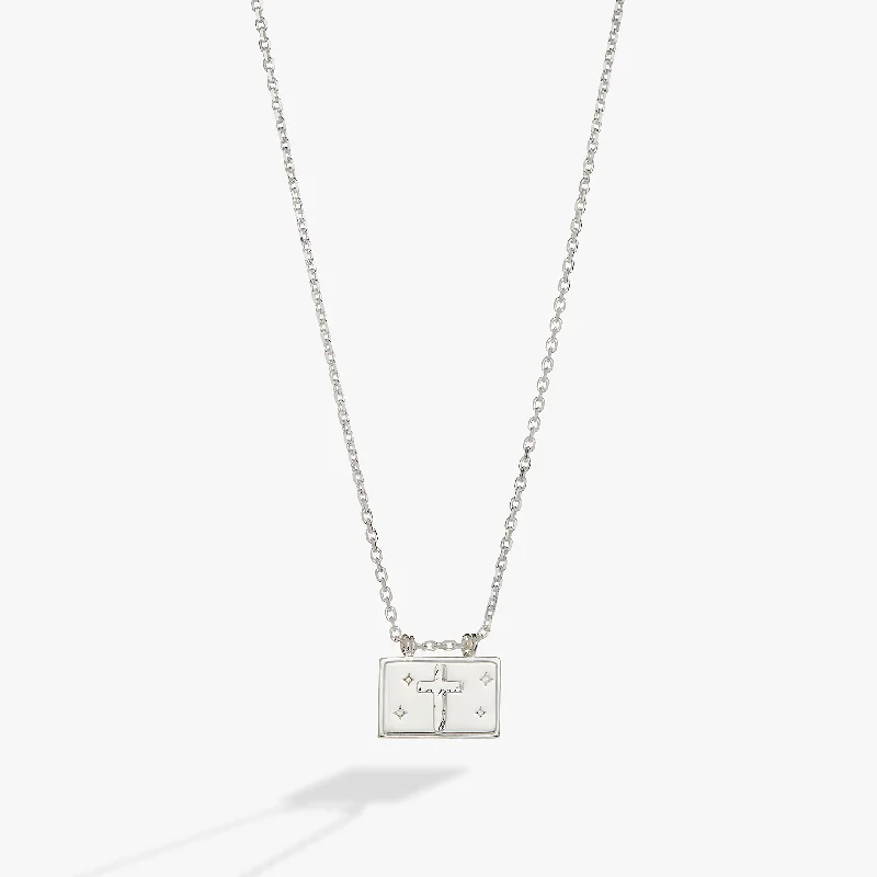 Shop Classic Women's Necklaces & Pendants with a Modern Twist-Hidden Message Cross Affirmation Necklace Shop Classic Women's Necklaces & Pendants with a Modern Twist-Hidden Message Cross Affirmation Necklace