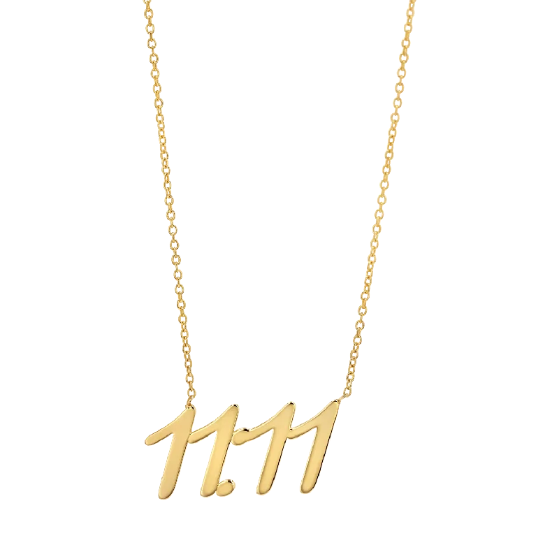 Shop Classic Women's  Necklaces & Pendants with a Modern Twist-11:11 Spiritual Necklace