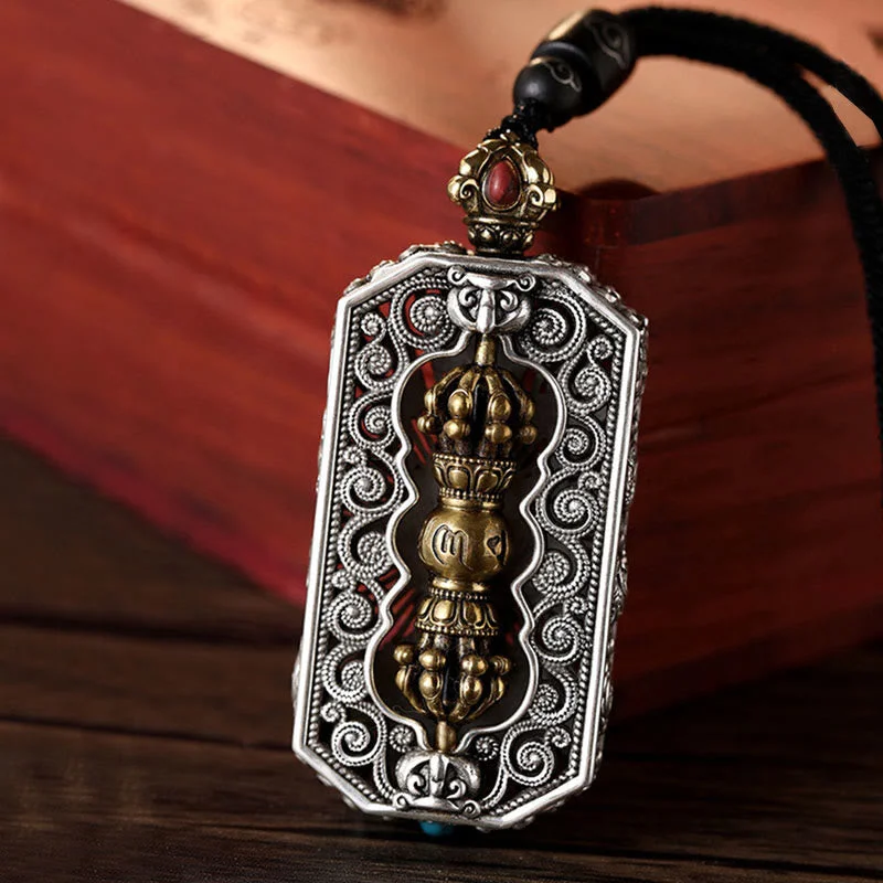 Shop Classic Women's Necklaces & Pendants with a Modern Twist-Buddha Stones Tibetan Om Mani Padme Hum Carved Dorje Vajra Rotatable Lotus Pattern Purity Rope Necklace Pendant Shop Classic Women's Necklaces & Pendants with a Modern Twist-Buddha Stones Tibetan Om Mani Padme Hum Carved Dorje Vajra Rotatable Lotus Pattern Purity Rope Necklace Pendant