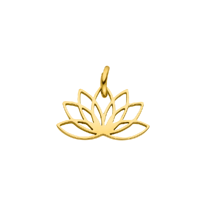 Shop Classic Women's  Necklaces & Pendants with a Modern Twist-Lotus Charm