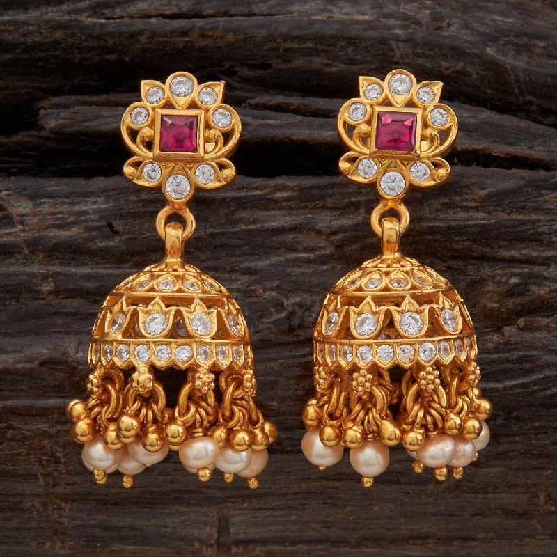 Women's Earrings – Elegant Designs for Every Personality--Silver Temple Earring 157028 Women's Earrings – Elegant Designs for Every Personality--Silver Temple Earring 157028