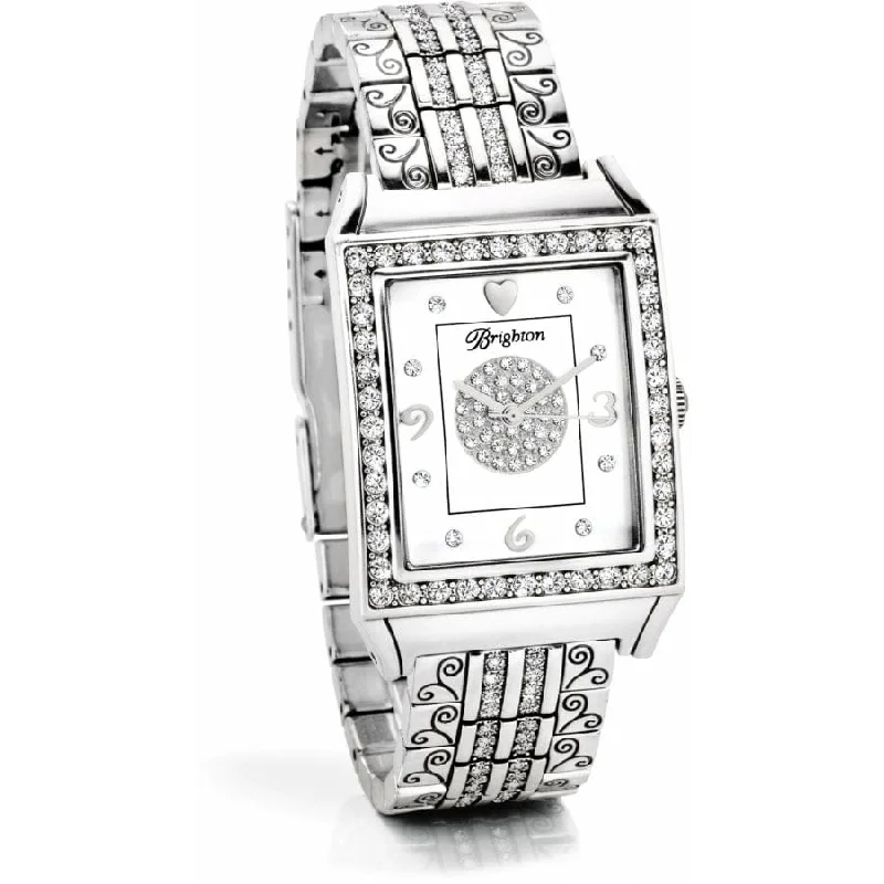 Women's Watches with Large Faces-Diamond Bar Watch