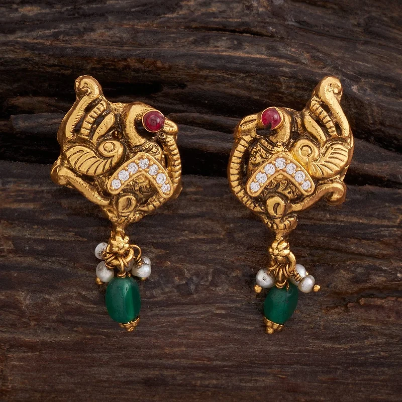 Women's Earrings – Elegant Designs for Every Personality--Silver Temple Earring 161879 Women's Earrings – Elegant Designs for Every Personality--Silver Temple Earring 161879