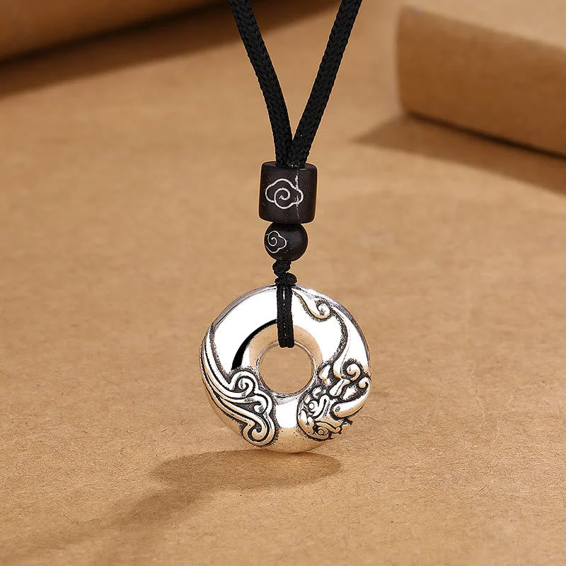 Shop Classic Women's Necklaces & Pendants with a Modern Twist-Buddha Stones PiXiu Peace Buckle Copper Wealth Necklace Pendant Shop Classic Women's Necklaces & Pendants with a Modern Twist-Buddha Stones PiXiu Peace Buckle Copper Wealth Necklace Pendant
