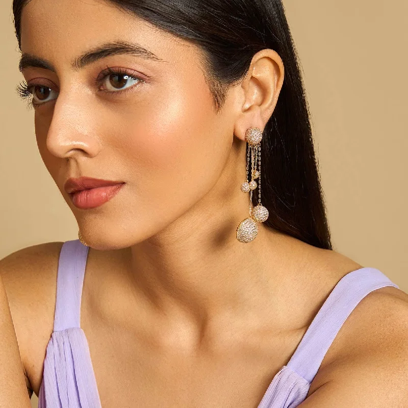 Women's Earrings – Elegant Designs for Every Personality--Zircon Earring 175205