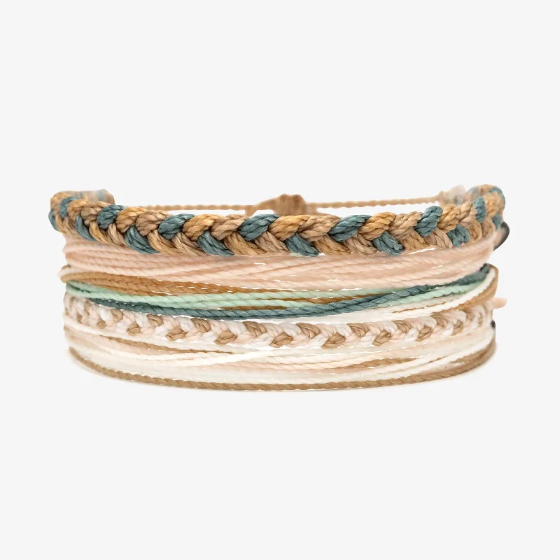 Trendy Bangles for Women with Custom Options-Put it in Neutral Friendship 5 Pack