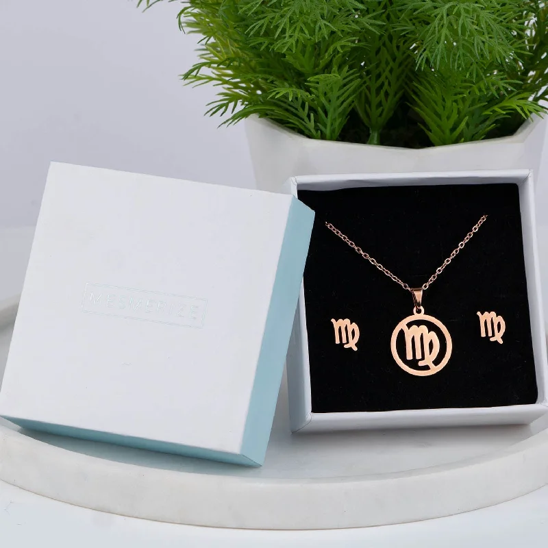 Trendy Bangles for Women with Custom Options-Virgo Necklace Earring Set (22 Aug - 22 Sep) Trendy Bangles for Women with Custom Options-Virgo Necklace Earring Set (22 Aug - 22 Sep)