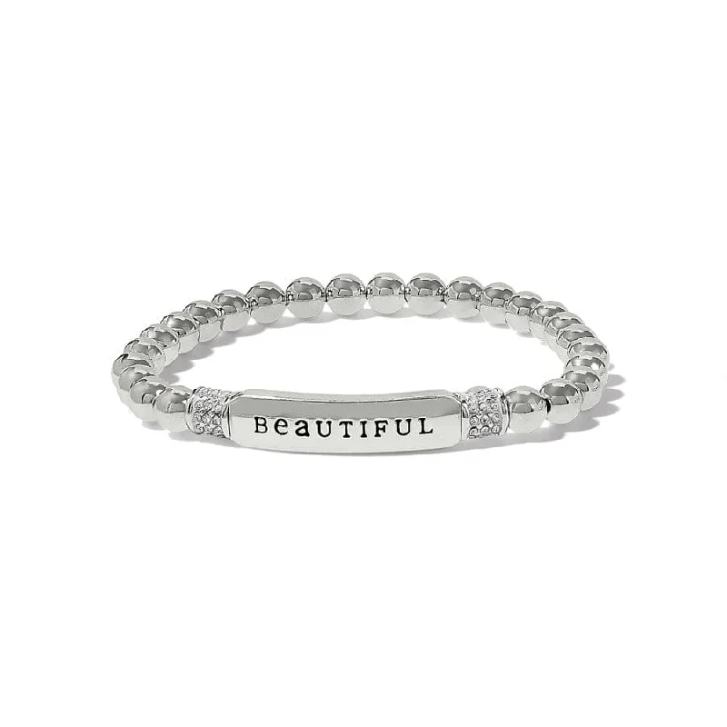 Large Cuff Bangles for Women-Meridian Beautiful Petite Stretch Bracelet
