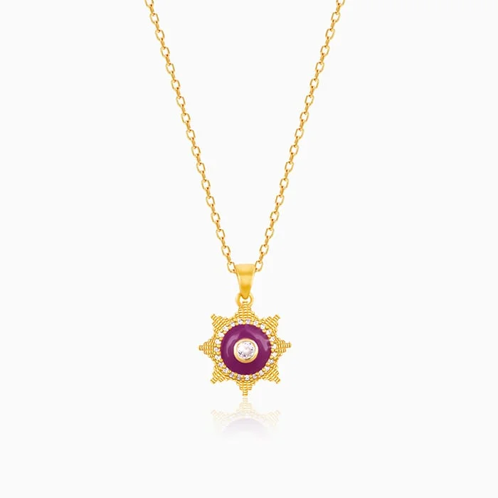 Shop Classic Women's Necklaces & Pendants with a Modern Twist-Golden British Royal Pendant with Link Chain Shop Classic Women's Necklaces & Pendants with a Modern Twist-Golden British Royal Pendant with Link Chain