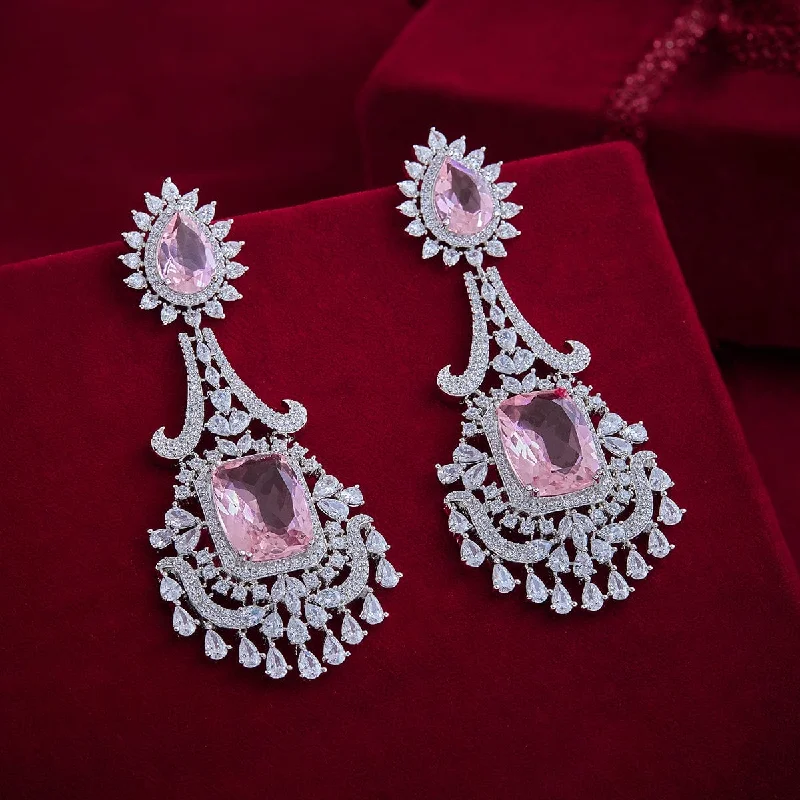 Women's Earrings – Elegant Designs for Every Personality--Zircon Earring 157788