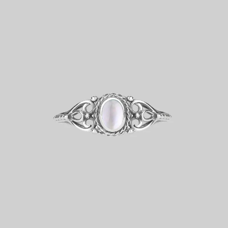 Chic Women's Rings for Fashion-Forward Looks-SEA GYPSY. Antique Mother of Pearl Ring Chic Women's Rings for Fashion-Forward Looks-SEA GYPSY. Antique Mother of Pearl Ring
